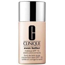 Anti-macchie foundation med SPF 15.