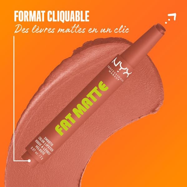 NYX Professional Makeup Fat Matte Läppstift Mat Creamy Cozy Whipp