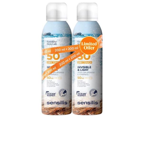 Usynlig & let kropsspray SPF50+ pakke 2 x 200 ml