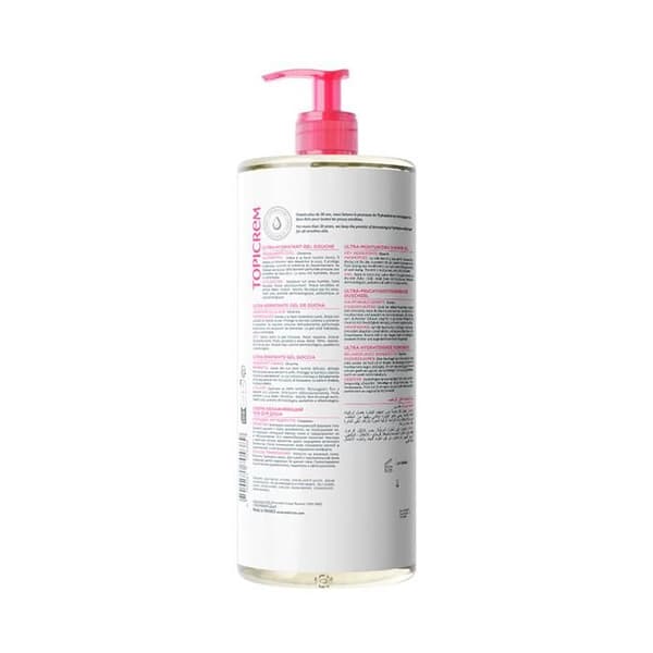 Topicrem Ultra Moisturizing Shower Gel 1L