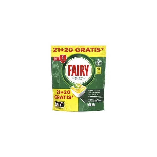 Fairy Original Diskmaskin Citron 41 Enheter 21 + 20