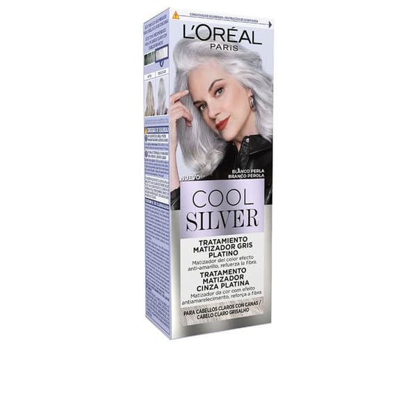 Tonisk behandling grå platinum COOL SILVER #Pearl White 1 u