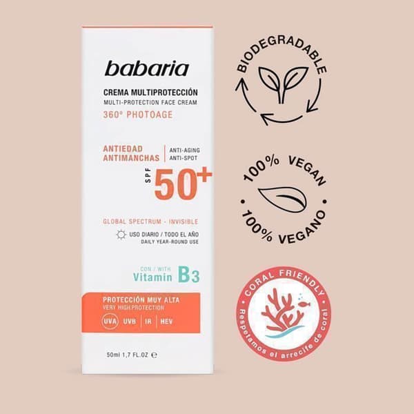 BABARIA - Babaria Solar Multiprotection Anti-SPot Cream Spf50 50ml