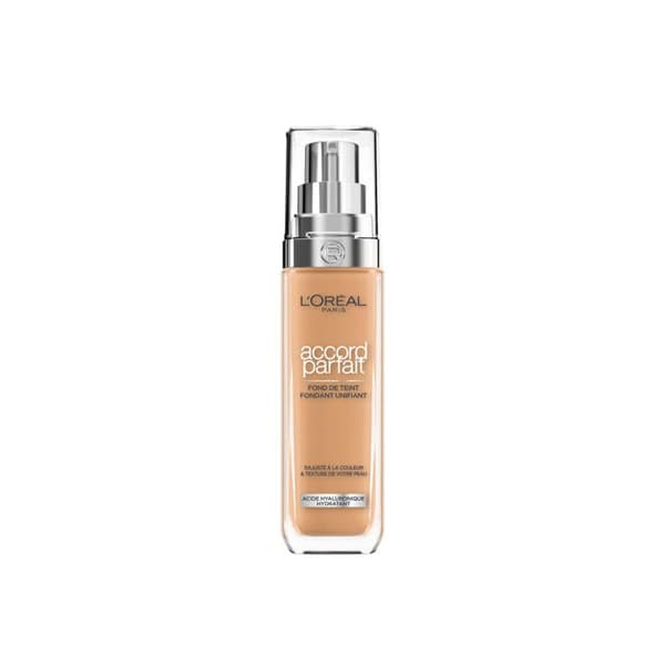 Foundation - L'OREAL PARIS - Accord Perfect - 6N Honning - 30 ml - Perfekt tilpasning