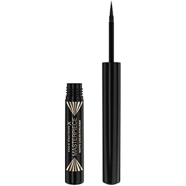 Silmänrajaus - MAX FACTOR - Masterpiece - Musta - Mattapinta - Vedenkestävä