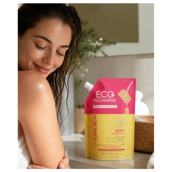 Topicrem Ultra-Hydratant Eco Recharge Duscholja 1000ml