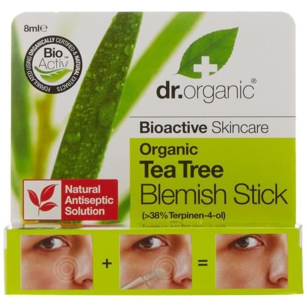 Dr. Organic DRC09039 - KVM SWITCH - Organic Tea Tree Anti-Pimple Roll-On 8 ml