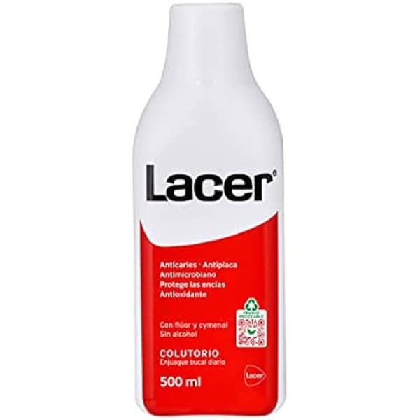 Mouthwash - LACER - 500 ml - Ej icke laddningsbar - Ej raderbar