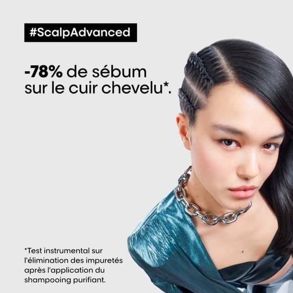 L'Oréal Scalp Advanced Anti-Greasy Dermo-Purifying Shampoo 500 ml