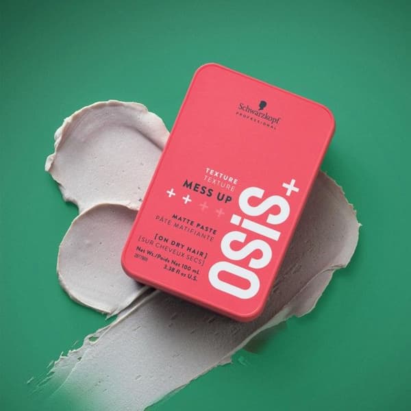 Hårpomada - Schwarzkopf - OSIS+ Mess Up - 100 ml - Flexibel fixering - Torr textur