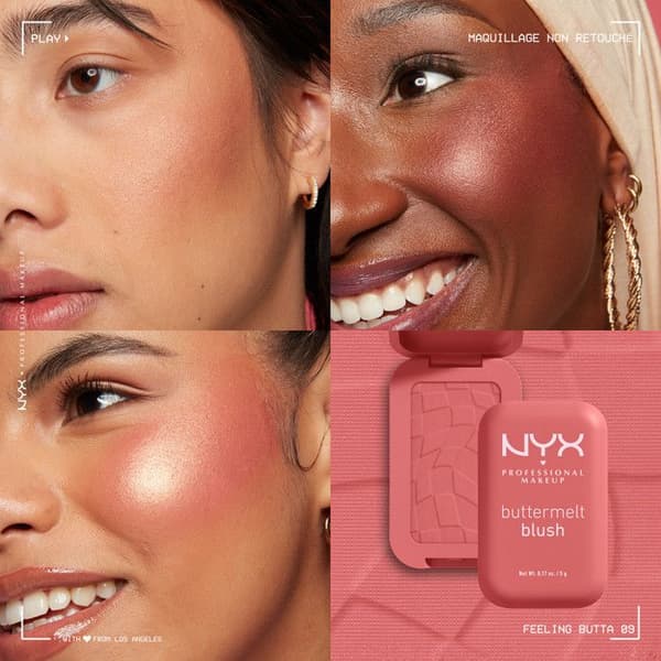 NYX Professional Makeup Buttermelt Blush Blush KÄNNS SOM SMÖR