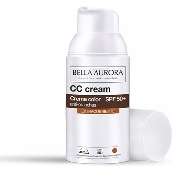 CC Cream - BELLA AURORA - Extracubriente SPF50+ - 30 ml - Unisex - Hydrerande
