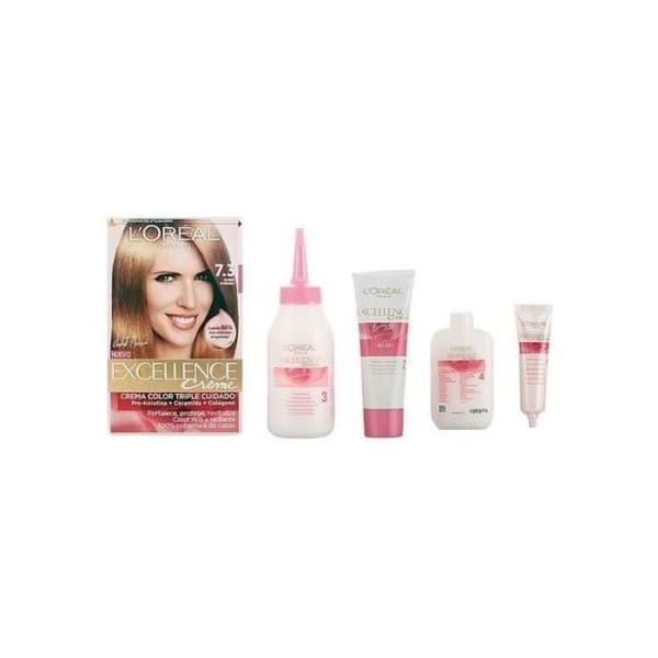 Permanent hårfarve Excellence L'Oreal Expert Professionnel Gylden blond