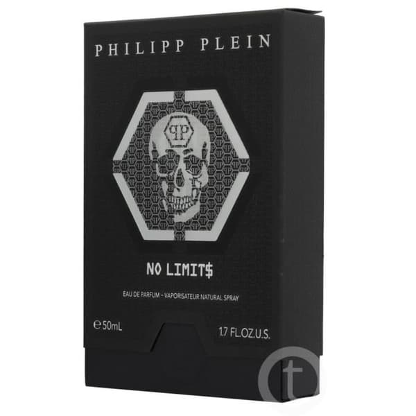 Philip Plein eau de parfum No Limit$ mænd 50 ml krydret sort