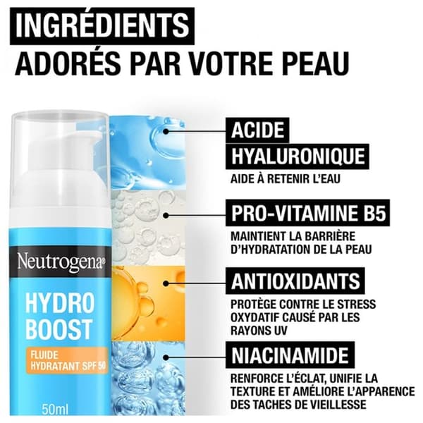 Neutrogena Hydro Boost Fluid Creme Hydroface SPF50 - 50ml