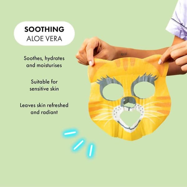 7th Heaven Animal Child Fabric Face Mask Kitten