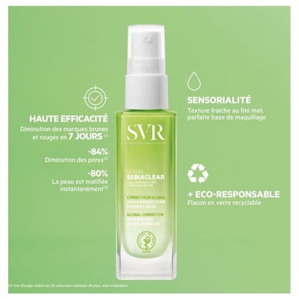 SVR Sebiaclear Global Corrector Serum 30ml