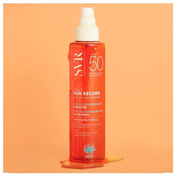 SVR Sun Secure Tør olie SPF50 - 200ml
