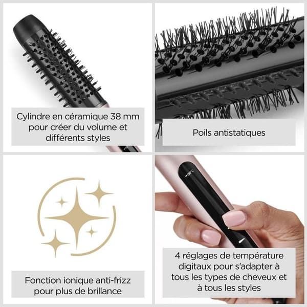 Brosse coiffante Babyliss Volume Boost HSB200E