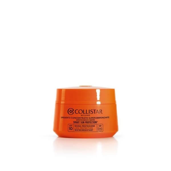 Solscreme - Collistar - Supertanning Concentrate - SPF 10 - Fuktighetsgivende - 200 ml