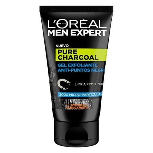 Eksfolierende ansigt - L'Oreal - Ren kul - 100 ml - Fedtet hud - Daglig brug