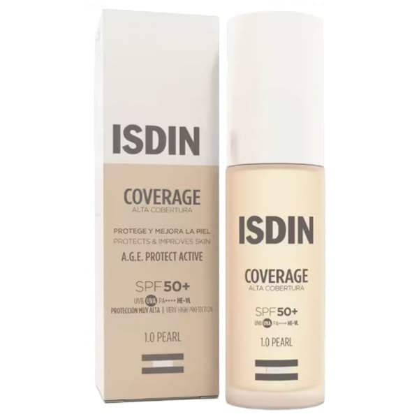 -Isdin Coverage Haute Couvrance Foundation SPF50+ 30 ml (Nuance: 1.0 Pearl)