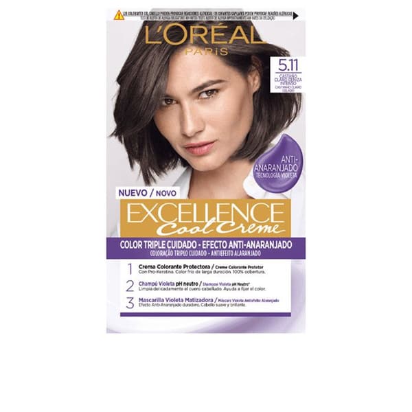 Teinture EXCELLENCE COOL #5.11-lyse aske brun 192 ml