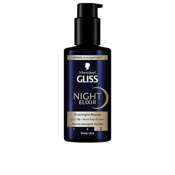 GLISS NIGHT ELIXIR serum för skadade hår 100 ml