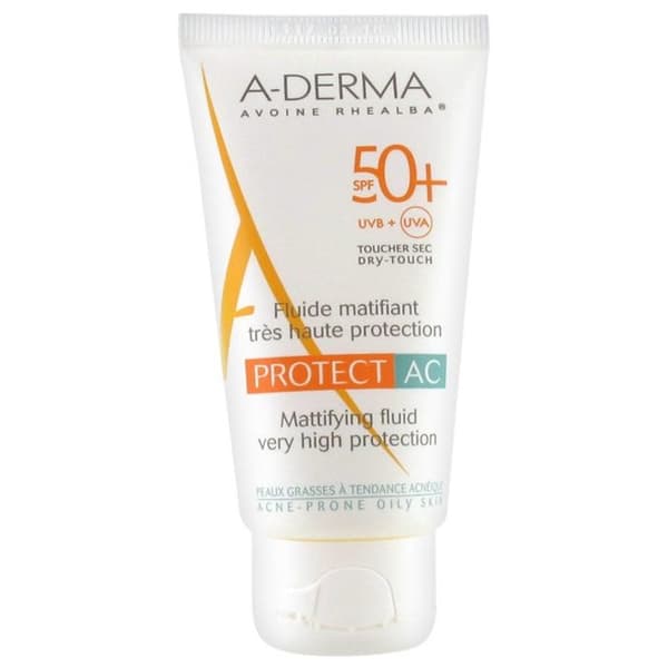 A-DERMA - Matificerende fluid Aderma Protect AC 50+ 40 ml