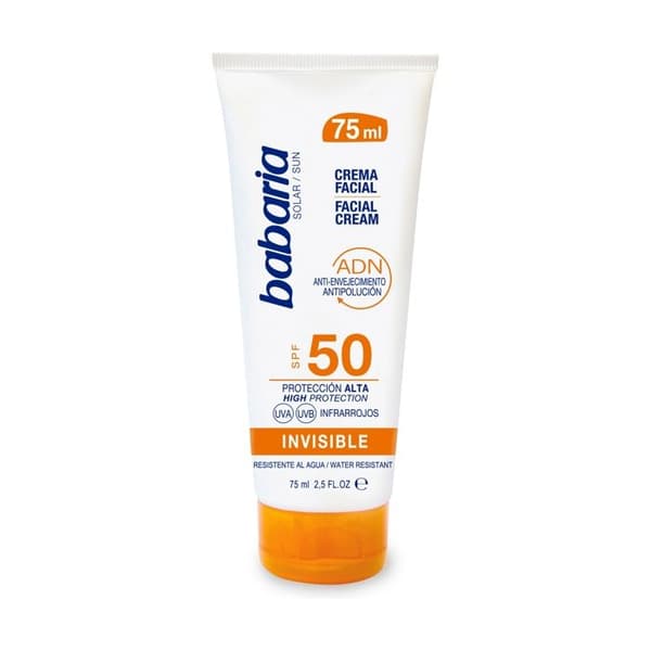 BABARIA 75ML INVISIBLE SPF50 SOLCREM