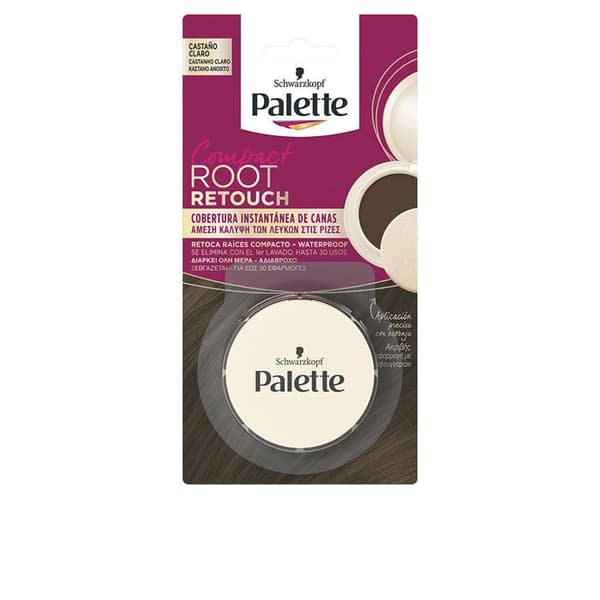 ROOT RETOUCH COMPACT retouch af rødder #lys brun 3 gr
