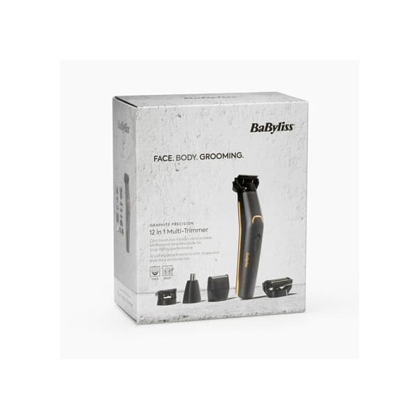 Tondeuse mand Babyliss MT987E Multi-brugsklipper Graphite Precision 12 i 1