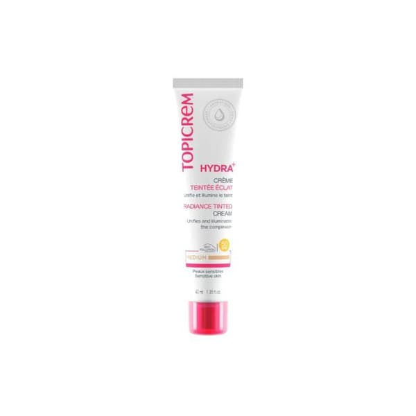 Topicrem HYDRA+ Tinted Cream Glow SPF50 nuance: Medium 40ml