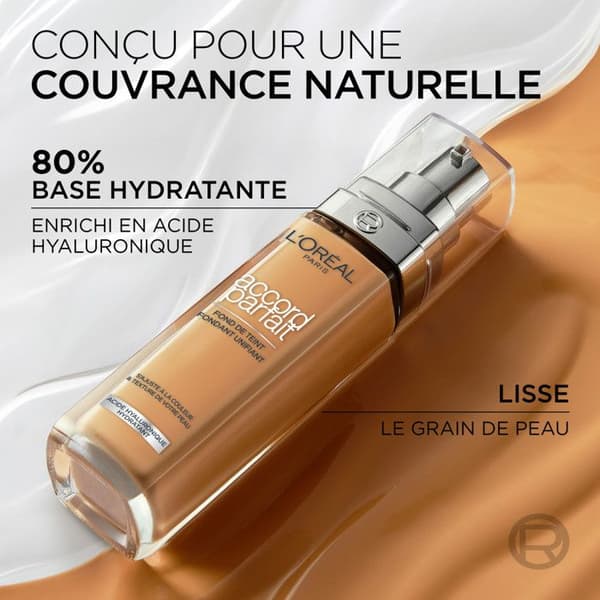L'Oréal Paris Accord Parfait Flydende Foundation 9.5D Mahogni 30ml
