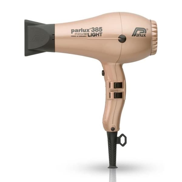 Hårfön - Parlux - Powerlight 385 - 2150W - Jonisk - Guld