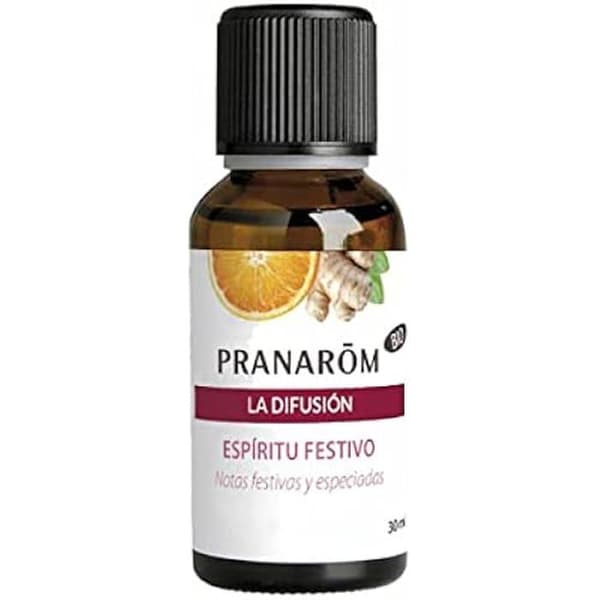 Diffuser af æteriske olier - PRANARÔM - Festlig ånd Øko - 30 ml - Trådløs - Multifarvet