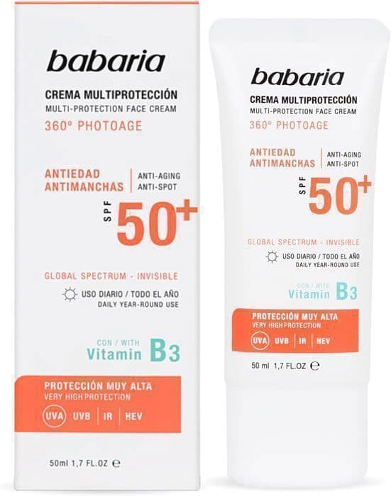 BABARIA - Babaria Solar Multiprotection Anti-SPot Creme Spf50 50ml