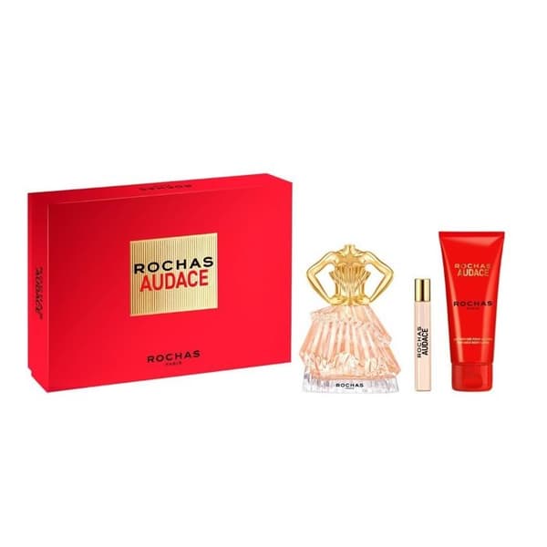 Parfumeæske - Rochas Audace - Eau de parfum - 90 ml - 3-delt sæt
