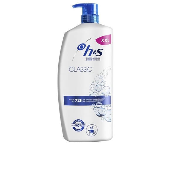Distributör av antiperspirant schampo H&S CLASSIC 1000 ml