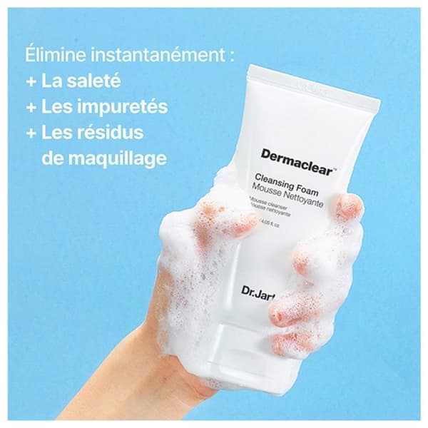 Daglig eksfolierende rensemiddel - DR.JART+ - Dermaclear - 100 ml - Blid - Skånsom rengøring