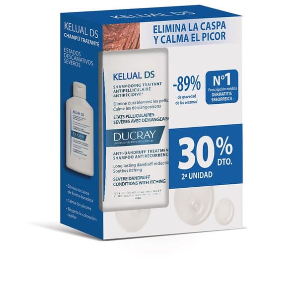 KELUAL DS behandling shampoo mod skæl duo 2 x 100 ml