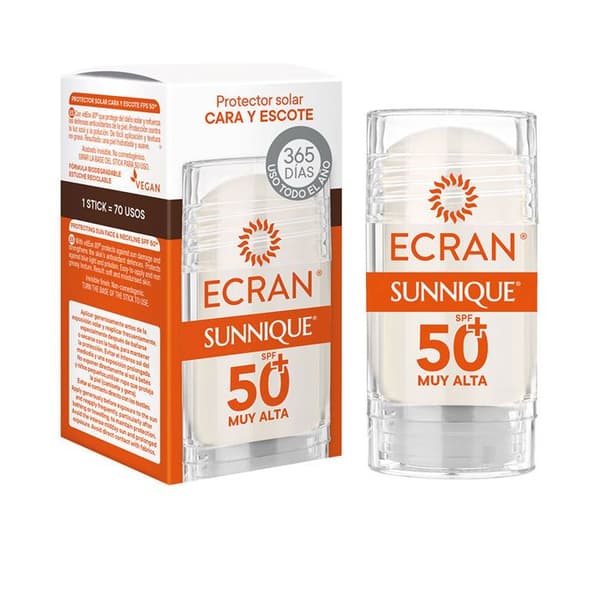 ECRAN SUNNIQUE kasvo- ja dekoltee-sauva SPF50+ 30 ml
