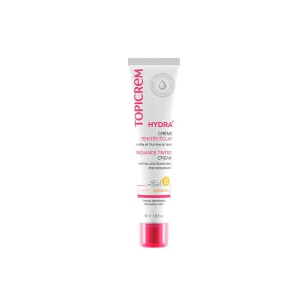 Topicrem HYDRA+ Sävyttävä voide SPF50 sävy: Vaalea 40ml