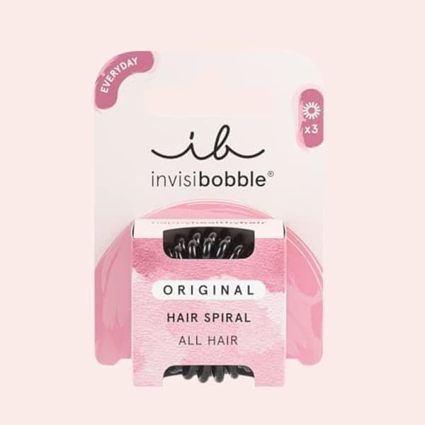 Hårsnodd - INVISIBOBBLE - Original True Black - Stark hållbarhet - Utan märken