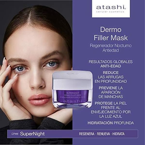 Maske og Makeupfjerner - ATASHI - Dermofiller - 50ml + 75ml - Oliesenz Milk Makeupfjerner - Jade Ansigt
