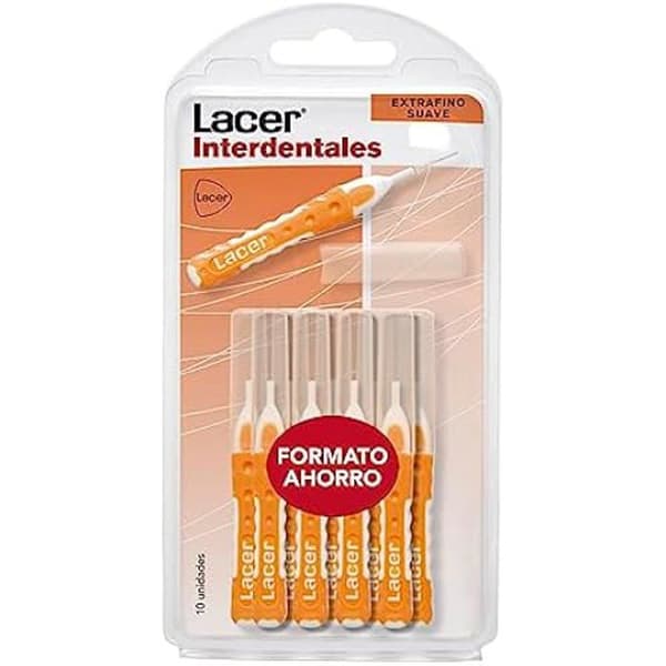 Lacer Extrafine interdental tandbørste 10 enheder