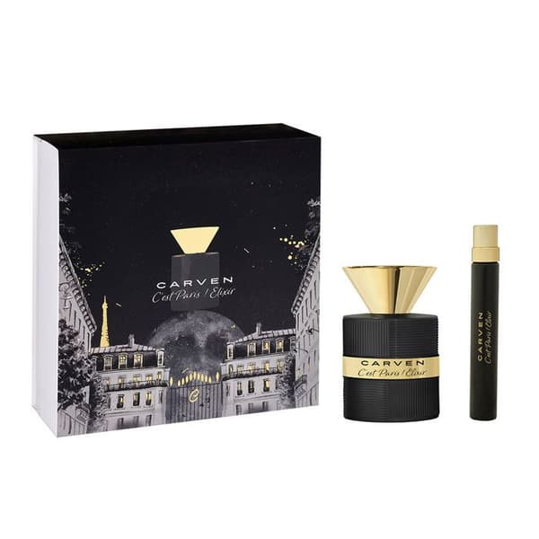 Eau de Parfum C'EST PARIS ÉLIXIR TIL KVINDER GAVEÆSKE 2 STK