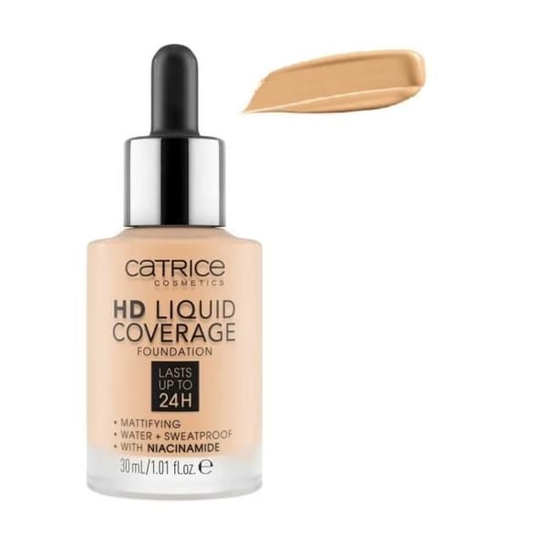 Catrice Visage HD Liquid Coverage Foundation N°040 Warm Beige 30ml