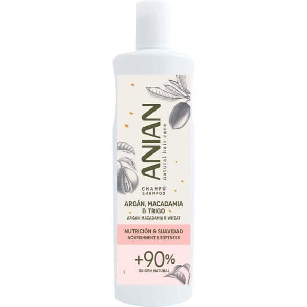 Anian Nutrición & Suavidad Champú Argán 400 Ml Kvinder