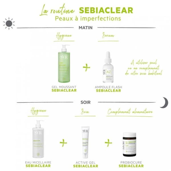 SVR Sebiaclear Skummende Gel - 200ml